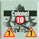 Panzer Grenadier Headquarters Library Unit: Italy Regio Esercito Colonel for Panzer Grenadier game series