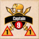 Panzer Grenadier Headquarters Library Unit: India Army Captain for Panzer Grenadier game series