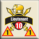 Panzer Grenadier Headquarters Library Unit: India Army Lieutenant for Panzer Grenadier game series