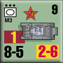 Panzer Grenadier Headquarters Library Unit: Soviet Union Army (RKKA) M3 "Stuart" for Panzer Grenadier game series