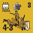 Panzer Grenadier Headquarters Library Unit: Japan Imperial Japanese Army PARA for Panzer Grenadier game series