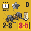 Panzer Grenadier Headquarters Library Unit: Japan Imperial Japanese Army 47mm (airborne) for Panzer Grenadier game series