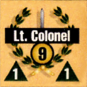 Panzer Grenadier Headquarters Library Unit: Netherlands East Indies Army Lt. Colonel for Panzer Grenadier game series