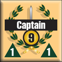Panzer Grenadier Headquarters Library Unit: Netherlands East Indies Army Captain for Panzer Grenadier game series