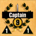 Panzer Grenadier Headquarters Library Unit: Netherlands East Indies Army Captain for Panzer Grenadier game series