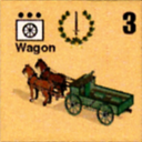 Panzer Grenadier Headquarters Library Unit: Netherlands East Indies Army Wagon for Panzer Grenadier game series