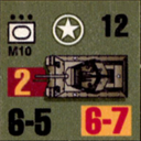 Panzer Grenadier Headquarters Library Unit: United States Army M10 for Panzer Grenadier game series