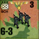 Panzer Grenadier Headquarters Library Unit: Germany Schutzstaffel SCH for Panzer Grenadier game series