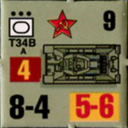 Panzer Grenadier Headquarters Library Unit: Soviet Union Army (RKKA) T-34b for Panzer Grenadier game series