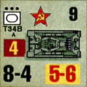 Panzer Grenadier Headquarters Library Unit: Soviet Union Army (RKKA) T-34b for Panzer Grenadier game series