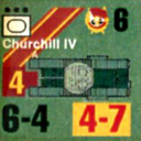 Panzer Grenadier Headquarters Library Unit: Soviet Union Guards Churchill IV for Panzer Grenadier game series