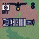 Panzer Grenadier Headquarters Library Unit: Germany Schutzstaffel SdKfz-9 for Panzer Grenadier game series
