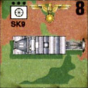 Panzer Grenadier Headquarters Library Unit: Germany Schutzstaffel SdKfz-9 for Panzer Grenadier game series