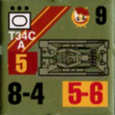 Panzer Grenadier Headquarters Library Unit: Soviet Union Guards T-34c Panzer Grenadier Headquarters Library Unit: Soviet Union Guards T-34c for Panzer Grenadier game series