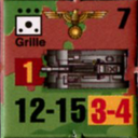 Panzer Grenadier Headquarters Library Unit: Germany Schutzstaffel Grille for Panzer Grenadier game series