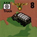 Panzer Grenadier Headquarters Library Unit: Germany Schutzstaffel Truck for Panzer Grenadier game series