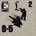 Panzer Grenadier Headquarters Library Unit: Germany 130th 'Lehr' Panzer Division HMG for Panzer Grenadier game series