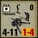 Panzer Grenadier Headquarters Library Unit: Germany 130th 'Lehr' Panzer Division 75mm IG for Panzer Grenadier game series