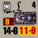 Panzer Grenadier Headquarters Library Unit: Germany 130th 'Lehr' Panzer Division Tiger II for Panzer Grenadier game series