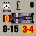 Panzer Grenadier Headquarters Library Unit: Germany 130th 'Lehr' Panzer Division Grille for Panzer Grenadier game series