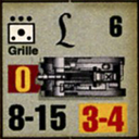 Panzer Grenadier Headquarters Library Unit: Germany 130th 'Lehr' Panzer Division Grille for Panzer Grenadier game series