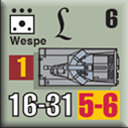 Panzer Grenadier Headquarters Library Unit: Germany 130th 'Lehr' Panzer Division Wespe for Panzer Grenadier game series
