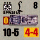 Panzer Grenadier Headquarters Library Unit: Germany 130th 'Lehr' Panzer Division SPW-251/9 for Panzer Grenadier game series