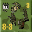 Panzer Grenadier Headquarters Library Unit: United States Marine Corps PIO for Panzer Grenadier game series