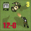 Panzer Grenadier Headquarters Library Unit: United States Marine Corps FLM for Panzer Grenadier game series