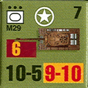 Panzer Grenadier Headquarters Library Unit: United States Army M29 for Panzer Grenadier game series