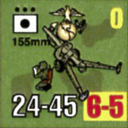 Panzer Grenadier Headquarters Library Unit: United States Marine Corps 155mm for Panzer Grenadier game series