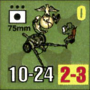 Panzer Grenadier Headquarters Library Unit: United States Marine Corps 75mm for Panzer Grenadier game series