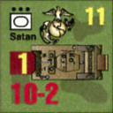 Panzer Grenadier Headquarters Library Unit: United States Marine Corps Satan for Panzer Grenadier game series