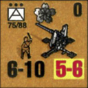 Panzer Grenadier Headquarters Library Unit: Japan Imperial Japanese Army 75/88 for Panzer Grenadier game series
