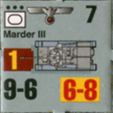 Panzer Grenadier Headquarters Library Unit: Germany Heer Marder III for Panzer Grenadier game series