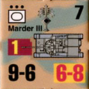 Panzer Grenadier Headquarters Library Unit: Germany Heer Marder III for Panzer Grenadier game series