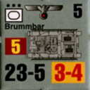 Panzer Grenadier Headquarters Library Unit: Germany Heer Brummbar for Panzer Grenadier game series