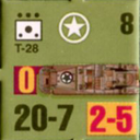 Panzer Grenadier Headquarters Library Unit: United States Army T28 for Panzer Grenadier game series