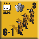 Panzer Grenadier Headquarters Library Unit: Japan Imperial Japanese Army SMG for Panzer Grenadier game series