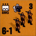 Panzer Grenadier Headquarters Library Unit: Japan Imperial Japanese Army SMG for Panzer Grenadier game series