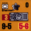 Panzer Grenadier Headquarters Library Unit: Japan Imperial Japanese Army Sherman for Panzer Grenadier game series