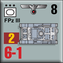 Panzer Grenadier Headquarters Library Unit: Germany Heer FPzIII for Panzer Grenadier game series