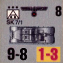 Panzer Grenadier Headquarters Library Unit: Germany Heer SK7/1 for Panzer Grenadier game series