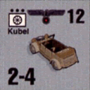 Panzer Grenadier Headquarters Library Unit: Germany Heer Kubel for Panzer Grenadier game series