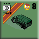 Panzer Grenadier Headquarters Library Unit: Soviet Union Guards Truck for Panzer Grenadier game series