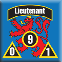 Panzer Grenadier Headquarters Library Unit: Luxembourg Corps des Gendarmes et Volontaires Lieutenant for Panzer Grenadier game series