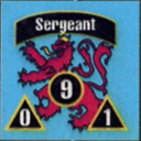 Panzer Grenadier Headquarters Library Unit: Luxembourg Corps des Gendarmes et Volontaires Sergeant for Panzer Grenadier game series
