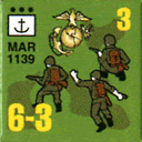 Panzer Grenadier Headquarters Library Unit: United States Marine Corps Mar for Panzer Grenadier game series