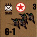 Panzer Grenadier Headquarters Library Unit: North Korea Chosŏn inmin'gun SMG for Panzer Grenadier game series
