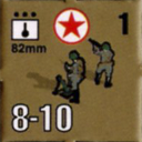 Panzer Grenadier Headquarters Library Unit: North Korea Chosŏn inmin'gun 82mm for Panzer Grenadier game series